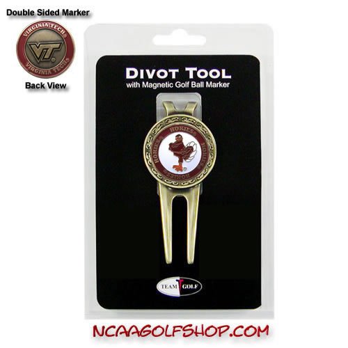 Virginia Tech Hokies Divot Tool Ball Marker Tg1