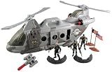 Giant Lights & Sound Transport Chopper w/ Figures