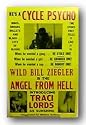 Cycle Psycho - Traci Lords by Reproduction Concert Poster 14"x22" Art Print Poster Concert Poster