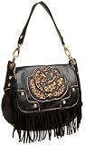 Betsey Johnson Cherokee Rose Flap Hobo