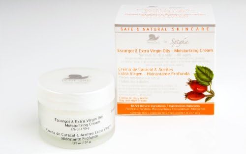 Escargot Regeneration Cream & Extra Virgin Oils - Deep Moisturizing Cream, Crema De Caracol Snail Cream Eliminates & Softens Wrinkles, Acne, Rosacea, Scars, Burns, Age Spots & Stretch Marks