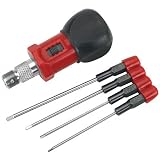 4-Piece Standard Hex Wrench Set with Handle