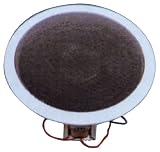 White 100V 5W Plastic Round Flush Fitting Ceiling Speaker (200x 200x 70mm). Boxed