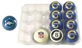 Denver Broncos Deluxe Billiard Ball Set