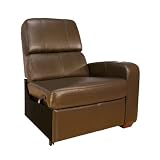 Bell'O HTS102BN Right-Arm Reclining Chair (Brown)