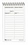 TOPS Log In and Password Log Book, 3 x 5 Inch, Top Spiral, 24 Sheets, White (21635)
