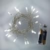 Battery LED Fairy Lights WHITE 20 Bulbs - Static