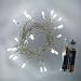 Battery LED Fairy Lights WHITE 20 Bulbs - Static