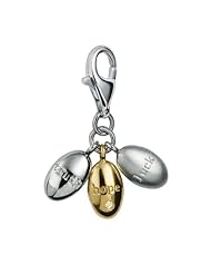 Hot Diamonds Love Pebbles Charm, Sterling Silver