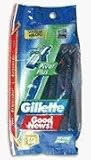 Good News Pivot Plus Disposable Razor By Gillette - 12 ... thumbnail