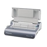 Electric Comb Binding Machine,16-7/8x15-3/8x5-1/8,Gray, Sold as 1 each