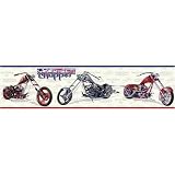 American Chopper Motorcycle Peel & Stick Wall Paper Border Bike