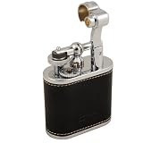 Vector Pyro Vintage Flint Table Lighter Black