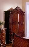 Cherry Finish TV Armoire