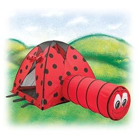 Lady Bug Tent and Tunnel Combo by Pacific Play Tents