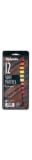 Quartet Alphacolor Soft Square Pastels, Earth Tones, 12 Pastels per Set (145011)