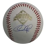 Chase Utley Autographed/Hand Signed 2008 World Series Baseball (MLB Authenticated)