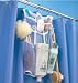 Mesh Shower Organizer - Easily Hangs On Rod (White) (17