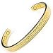 Men's Magnetic Copper Golf Cuff Bracelet Tudor Gold
