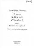 Sonata in G minor (Dresden) TWV41:g10: (`Dresden`) : TWV 41:G10 : for Oboe and Keyboard (Very Short Introductions)