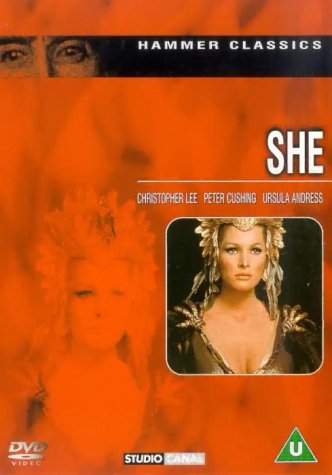 Buy She [DVD] [1965]:  John Richardson,Bernard Cribbins,Ursula Andress,Rosenda Monteros,Peter Cushing,