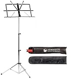 JSI Chrome Student Music Stand with Carry Bag
