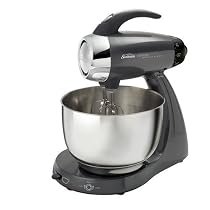 Sunbeam 2348-030 Heritage Series 12-Speed Stand Mixer, Charcoal