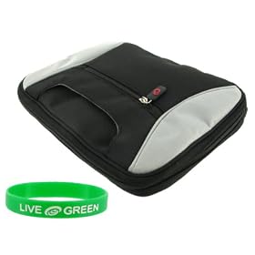 Samsung N110-12PBK 10.1-Inch Netbook Carrying Bag Case - Black / Grey
