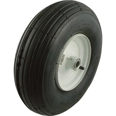 Marathon Tires Wheelbarrow Assembly, 3/4in. Bore 