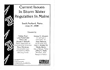 Current Issues In Storm Water Regulation