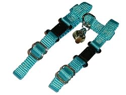 Sandia Pet Products Turquoise Ferret Harness with Bell