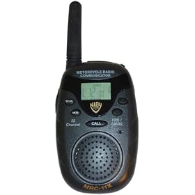 Nady MRC-11X  22 Channel Bike-to-Bike Radio Communicator with Helmet Headset