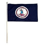 Virginia Flag 12 x 18 inch
