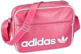 adidas Originals AC AIRLINE BAG V87412, Unisex - Erwachsene, Schultertaschen, Rosa (BLOOM/WHITE), 38x28x12 cm (B x H x T)