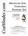 Holiday Pattern Set for American Girl Dolls