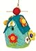 Global Crafts Wild Woolies Felt Birdhouse - Flower House