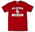 Oklahoma Sooners 100-Percent Cotton School Spirit Short Sleeve T-Shirt
