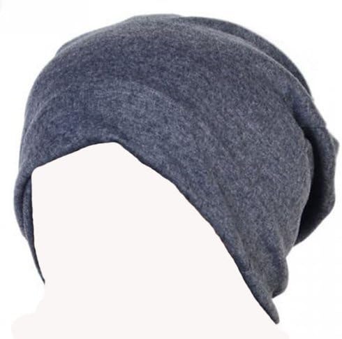 Women Girl Cotton Cable Headband Hairband Head Wrap Winter Warm Hat Heather Grey