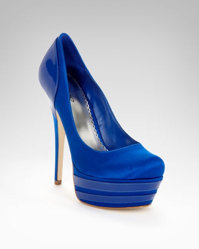 Rielle Satin Platform Pump