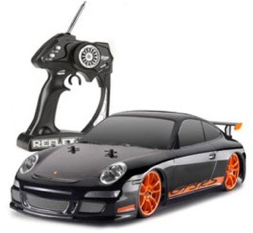 Carson 103015 - Porsche 911 GT3 RTR CV-10,1:10, ferngesteuertes Onroad Fahrzeug, Verbrenner, 40 MHz, 3 Kanal, Fertigmodell