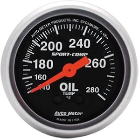 AutoMeter 2" Oil Temp, 60-140`C