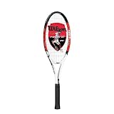 Wilson Federer 25 Tennis Racket - Black (Medium)
