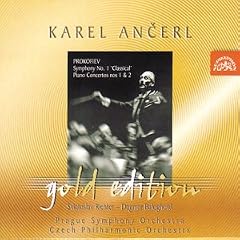 Karel Ancerl Gold Edition Vol.10. Prokofiev - Symphony No 1. Piano Concertos 1 & 2