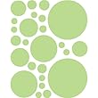 Instant Murals 25 Polka Dot Wall Transfer Stickers - Light Green Instant Murals 25 Polka Dot Wall Transfer Stickers - Light Green