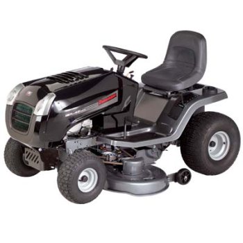 Dynamark Riding Lawn Mower with 18 HP Briggs & Stratton Intek Engine, 42in. Cutting Width Dynamark Riding Lawn Mower with 18 HP Briggs & Stratton Intek Engine, 42in. Cutting Width