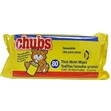 Chubs Moist Wipes: 80 Count Resealable