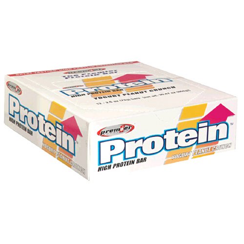 Premier Nutrition Protein High Protein Bar, Yogurt Peanut Crunch, 2.5-Ounce Bars (Pack of... by Premier Nutrition