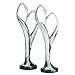 Global Views 16-3/4-Inch Tall Metal Sculpture, Love Bird