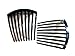 FRENCH TWIST HAIR COMB 9 THOOTH IT DELUXE 2 PCS.