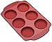 Roshco Silicone Tartlet Pan, Red